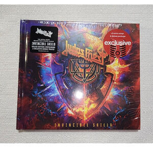 Judas Priest Invincible Shield CD with bonus tracks